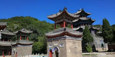 A scenic view of Huludao Shengshuisi