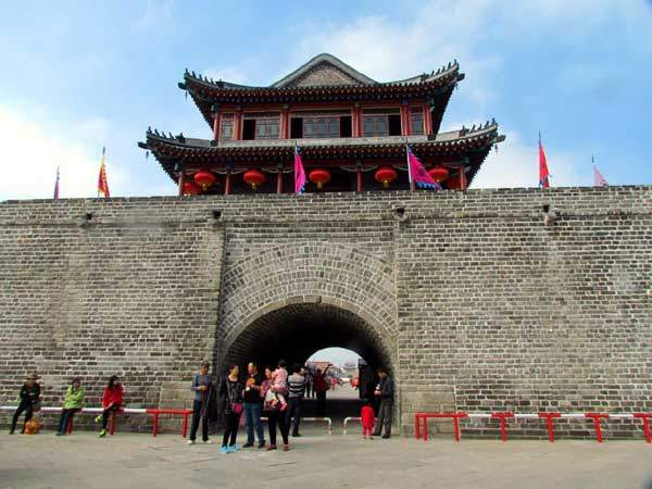 A scenic view of Huludao Xingcheng Gucheng