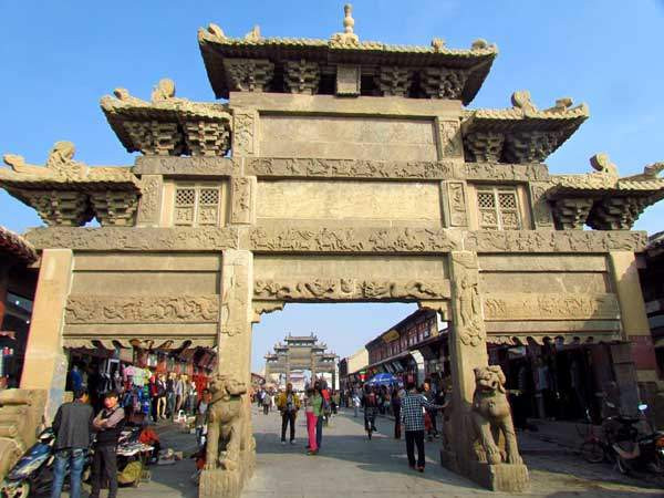 A scenic view of Huludao Xingcheng Gucheng