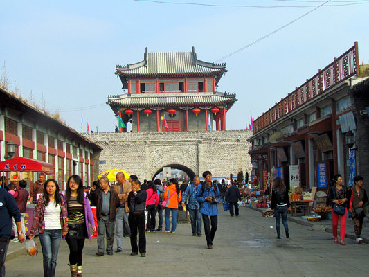A scenic view of Huludao Xingcheng Gucheng