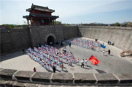 A scenic view of Huludao Xingcheng Gucheng