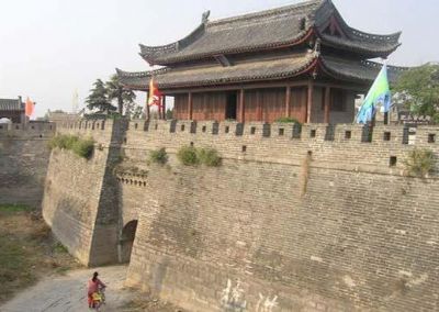 A scenic view of Huludao Zhongqiansuo Cheng