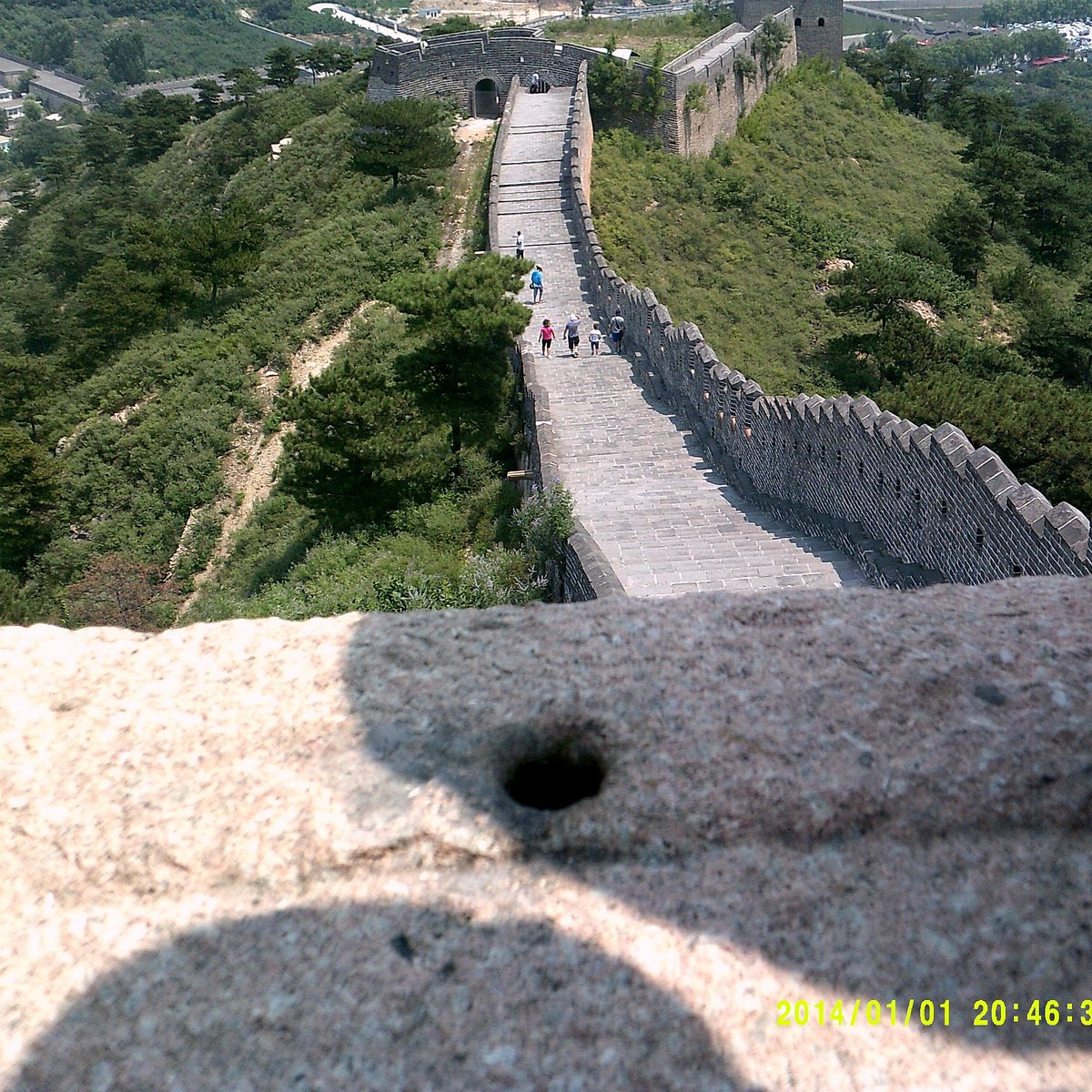 A scenic view of Huludao Zhongqiansuo Cheng
