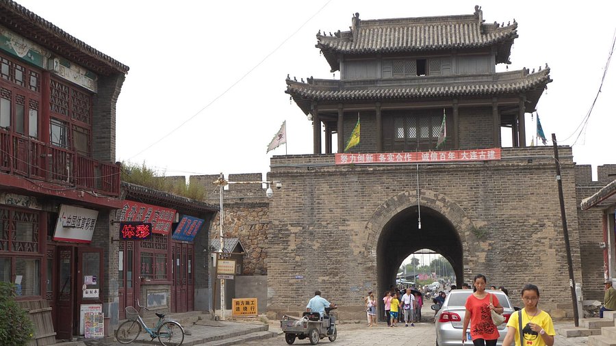 A scenic view of Huludao Zhongqiansuo Cheng