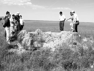 A scenic view of Hulunbuir Bayanhanribenduqishiyanchangyizhi