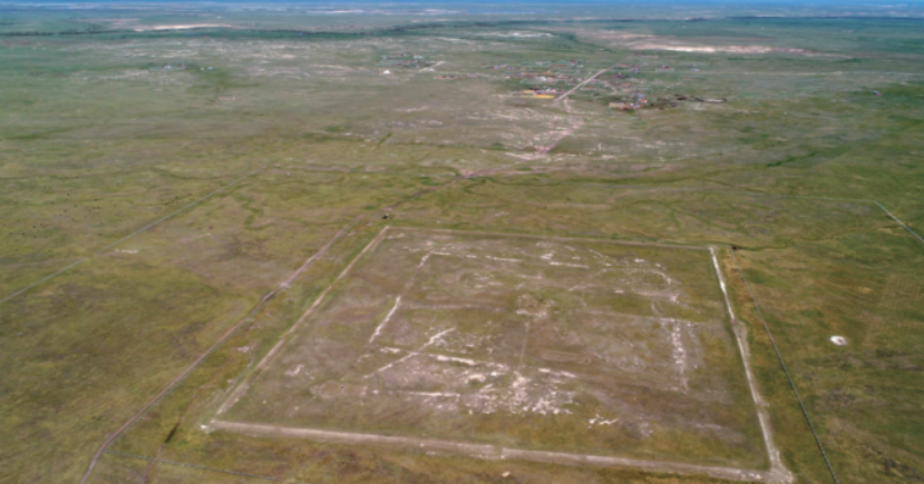 A scenic view of Hulunbuir Bayanwulachengzhi