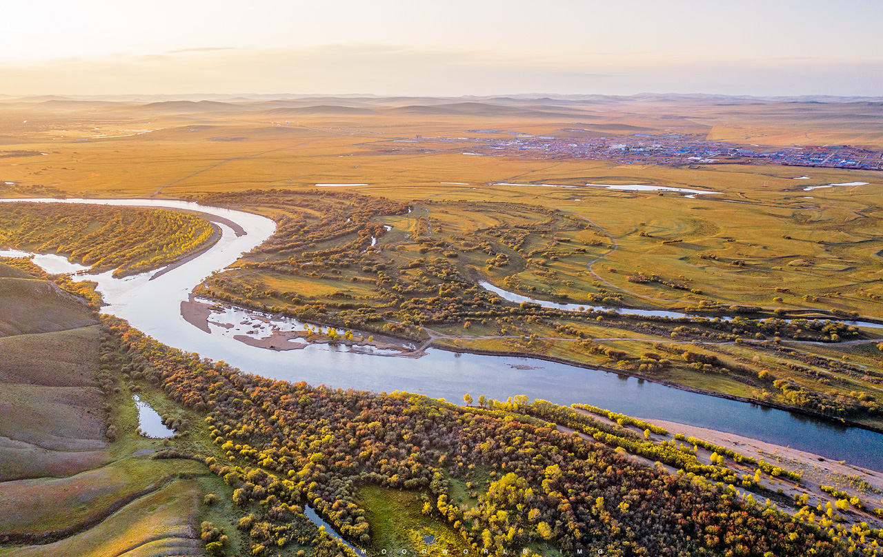 A scenic view of Hulunbuir Heishantouchengzhi