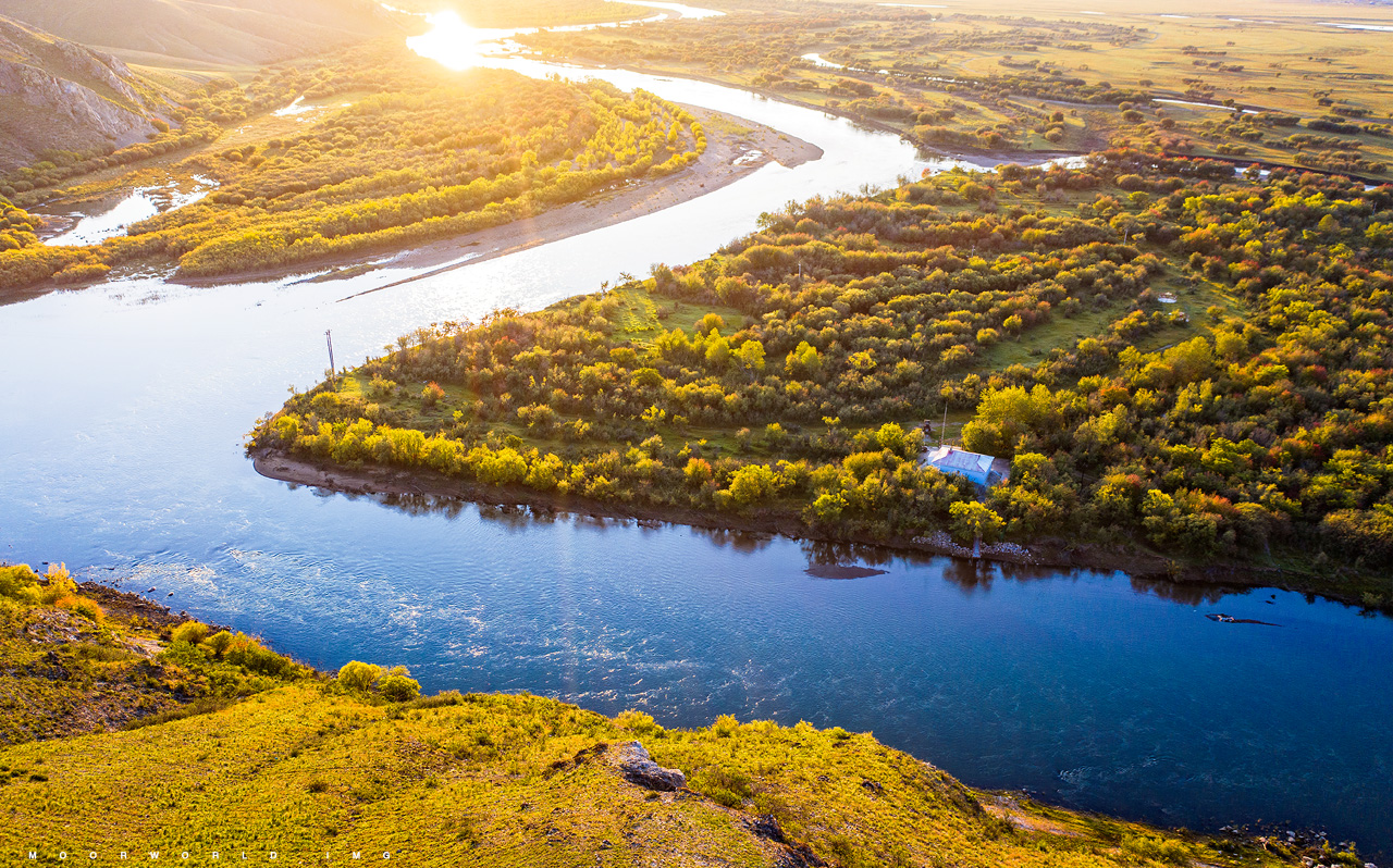 A scenic view of Hulunbuir Heishantouchengzhi