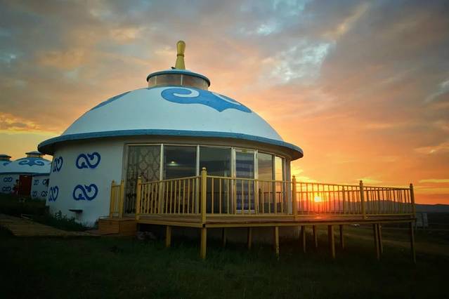 A scenic view of Hulunbuir Heishantouchengzhi