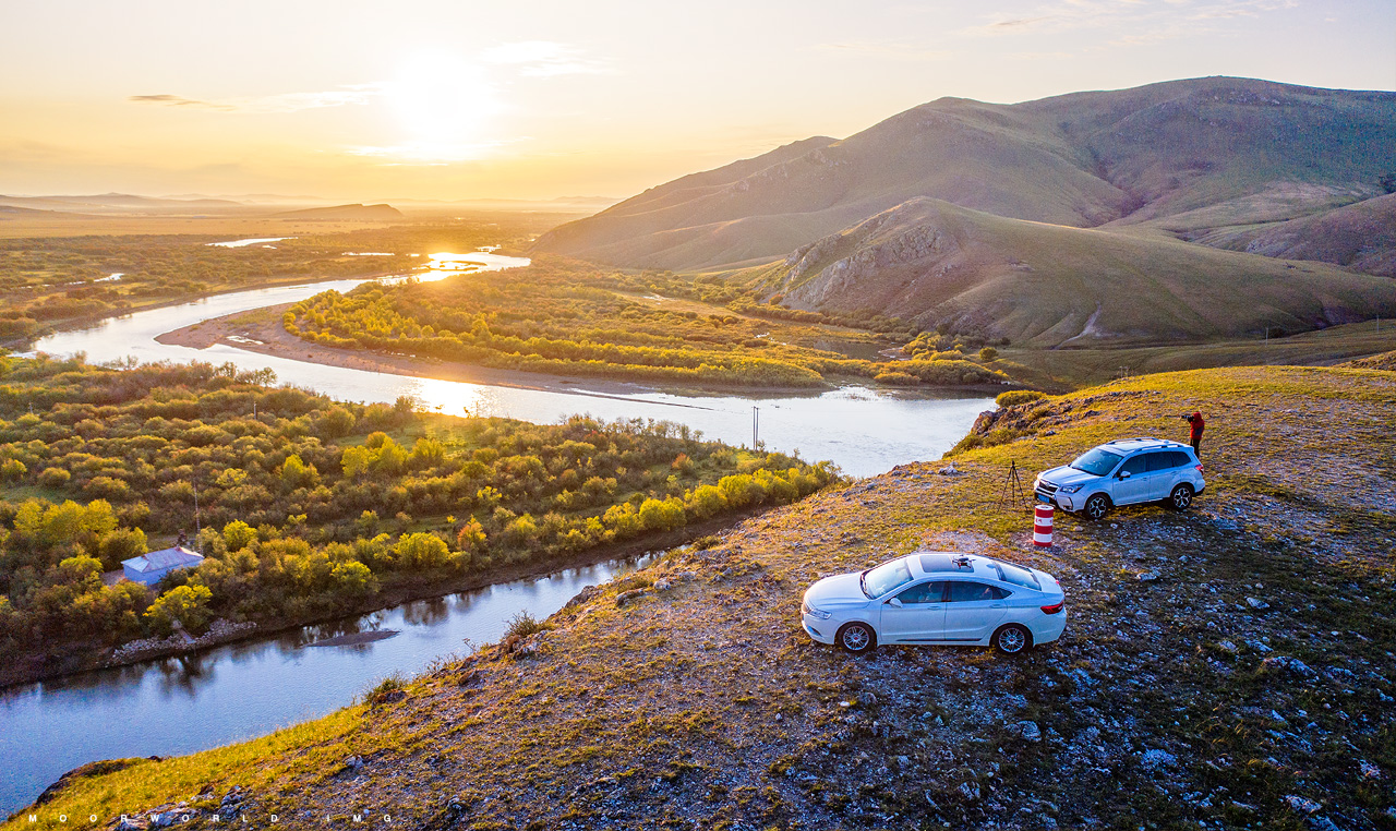 A scenic view of Hulunbuir Heishantouchengzhi