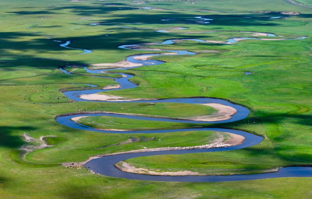 A scenic view of Hulunbuir Huiheshuibayizhi