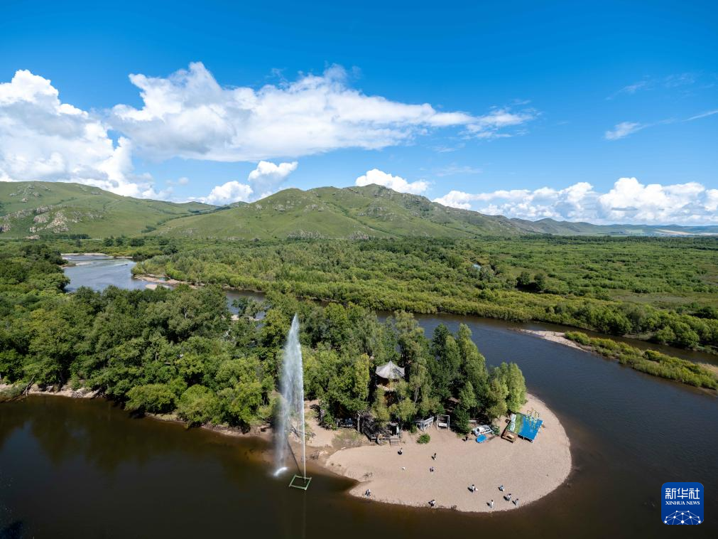 A scenic view of Hulunbuir Huiheshuibayizhi