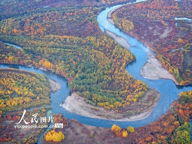 A scenic view of Hulunbuir Huiheshuibayizhi
