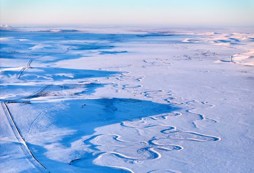 A scenic view of Hulunbuir Huiheshuibayizhi