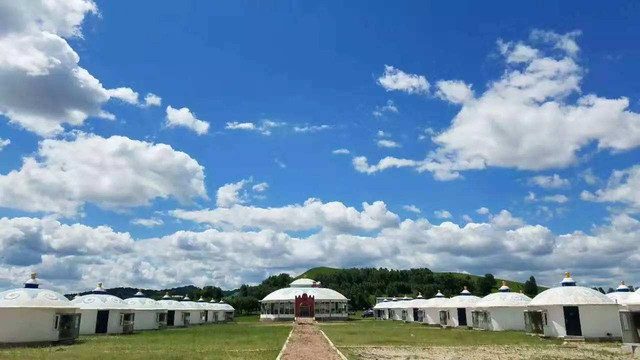A scenic view of Hulunbuir Zhalainuoermuqun