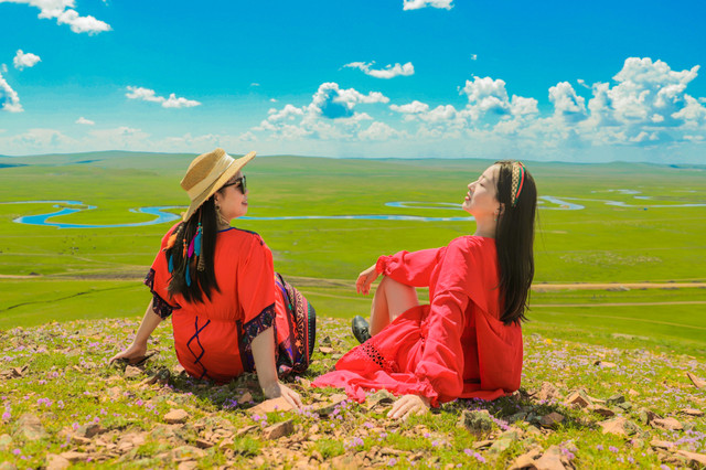 A scenic view of Hulunbuir Zhalainuoermuqun