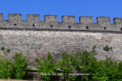 A scenic view of Huzhou Ancheng Chengqiang