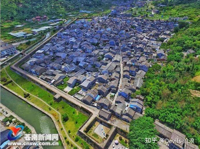A scenic view of Huzhou Ancheng Chengqiang