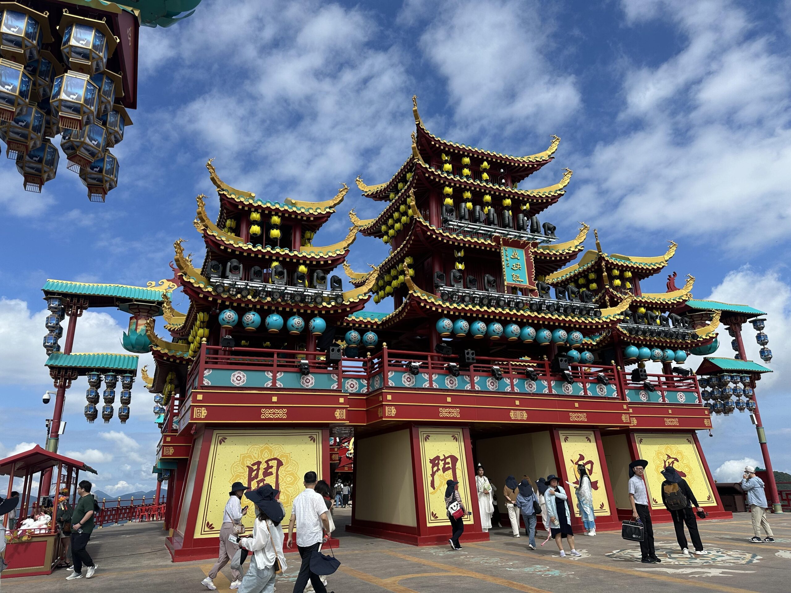 A scenic view of Huzhou Anji Yongansi Ta