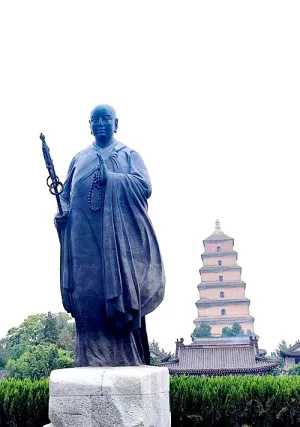 A scenic view of Huzhou Anji Yongansi Ta