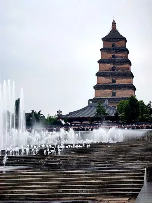 A scenic view of Huzhou Anji Yongansi Ta