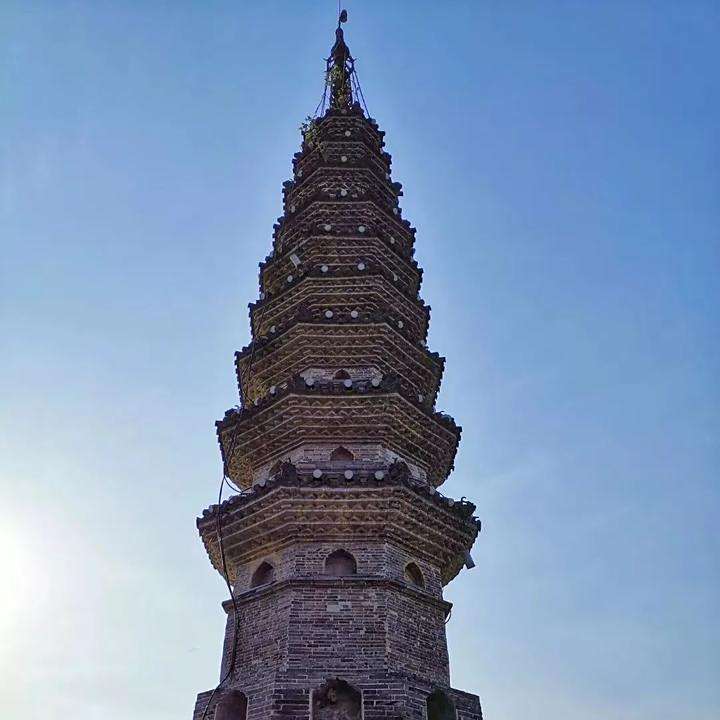 A scenic view of Huzhou Anji Yongansi Ta