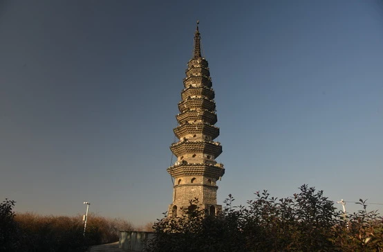 A scenic view of Huzhou Anji Yongansi Ta