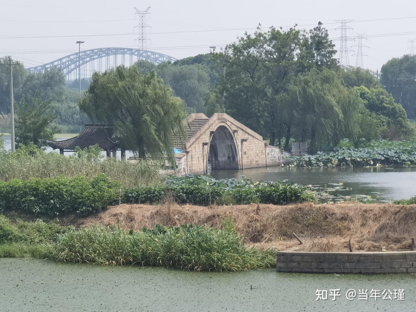 A scenic view of Huzhou Chengshan Gucheng Yizhi