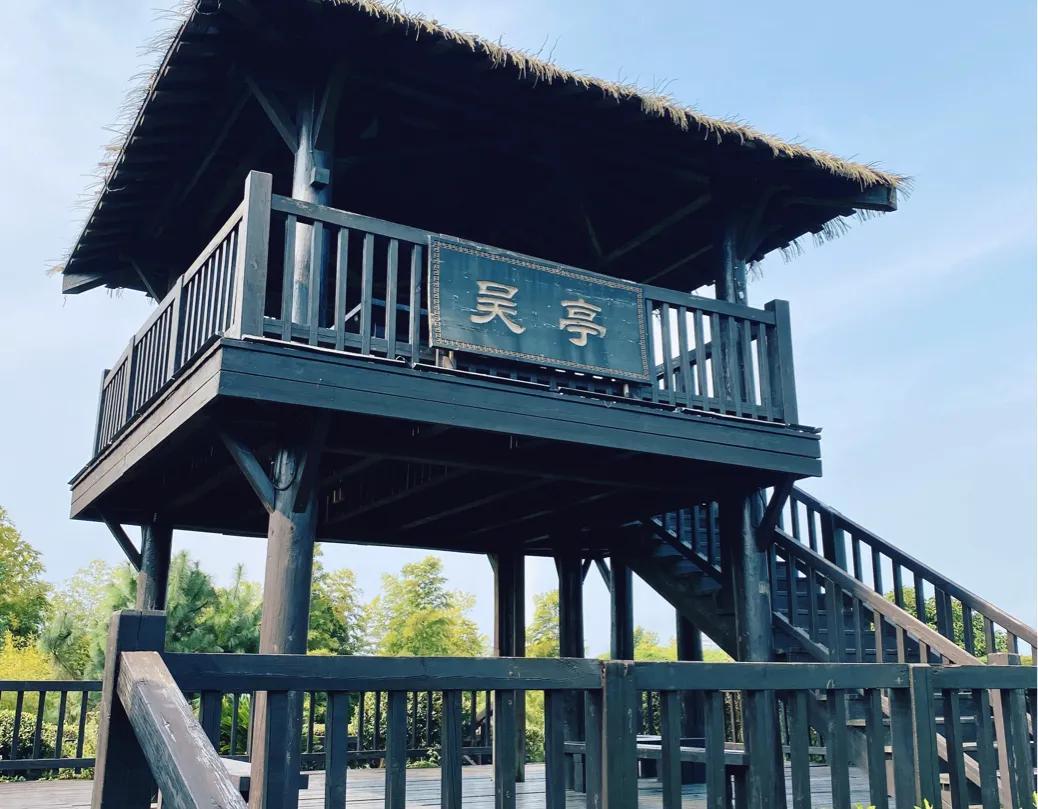 A scenic view of Huzhou Chengshan Gucheng Yizhi