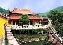 A scenic view of Huzhou Daochangshan Qinian Tiji