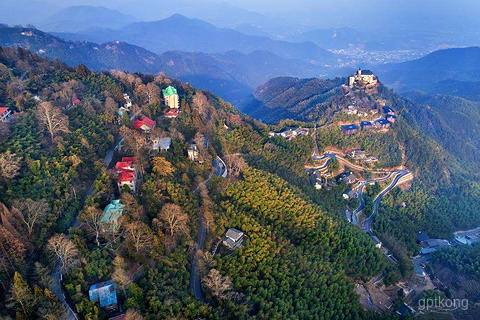 A scenic view of Huzhou Moganshan Bieshuqun