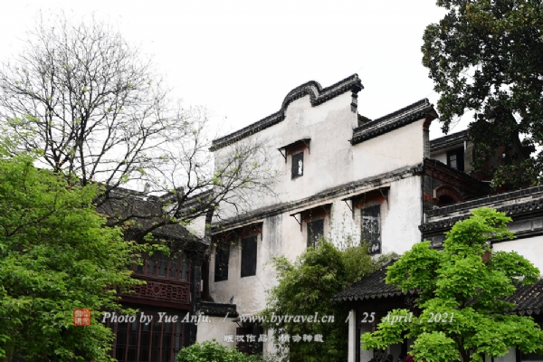 A scenic view of Huzhou Nanxun Zhangshi Jiuzhai Jianzhuqun