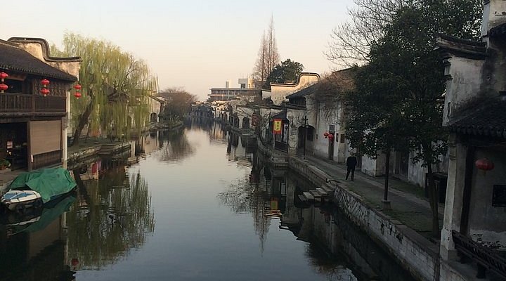 A scenic view of Huzhou Qianshanyang Yizhi