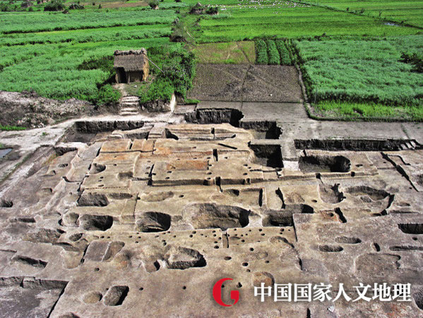 A scenic view of Huzhou Qiliting Yizhi