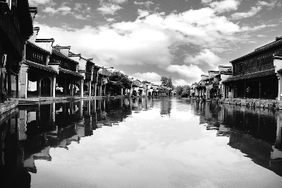 A scenic view of Huzhou Shangmakan Yizhi