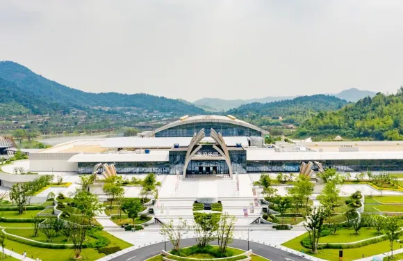 A scenic view of Huzhou Xiagucheng Yizhi