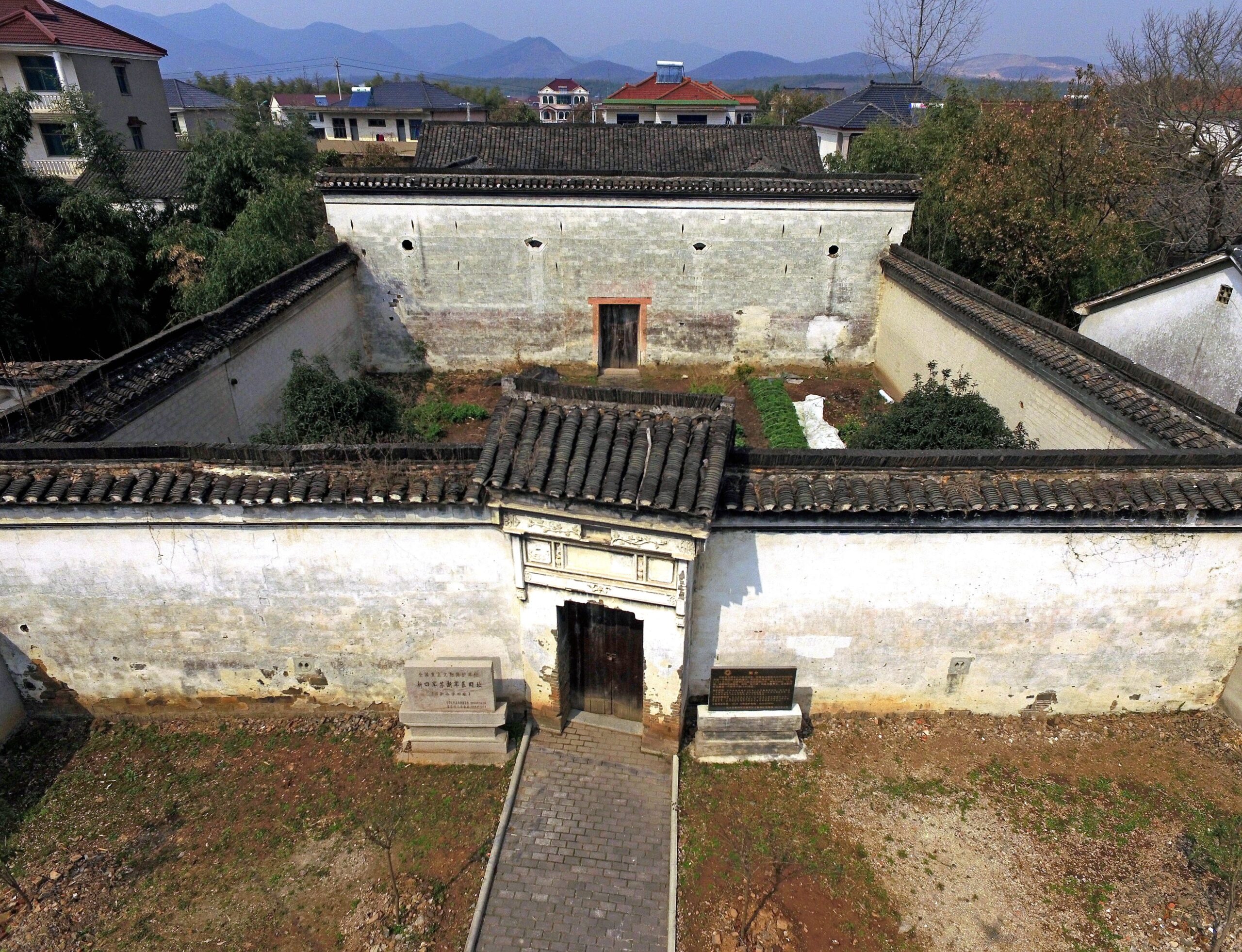 A scenic view of Huzhou Xinsijun Suzhe Junqu Jiuzhi