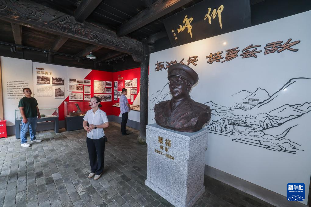 A scenic view of Huzhou Xinsijun Suzhe Junqu Jiuzhi