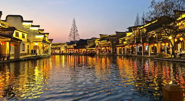 A scenic view of Huzhou Zundetang