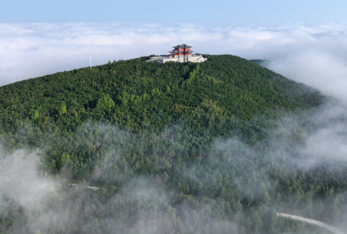 A scenic view of Jiamusi Mangjita Zhan Gucheng