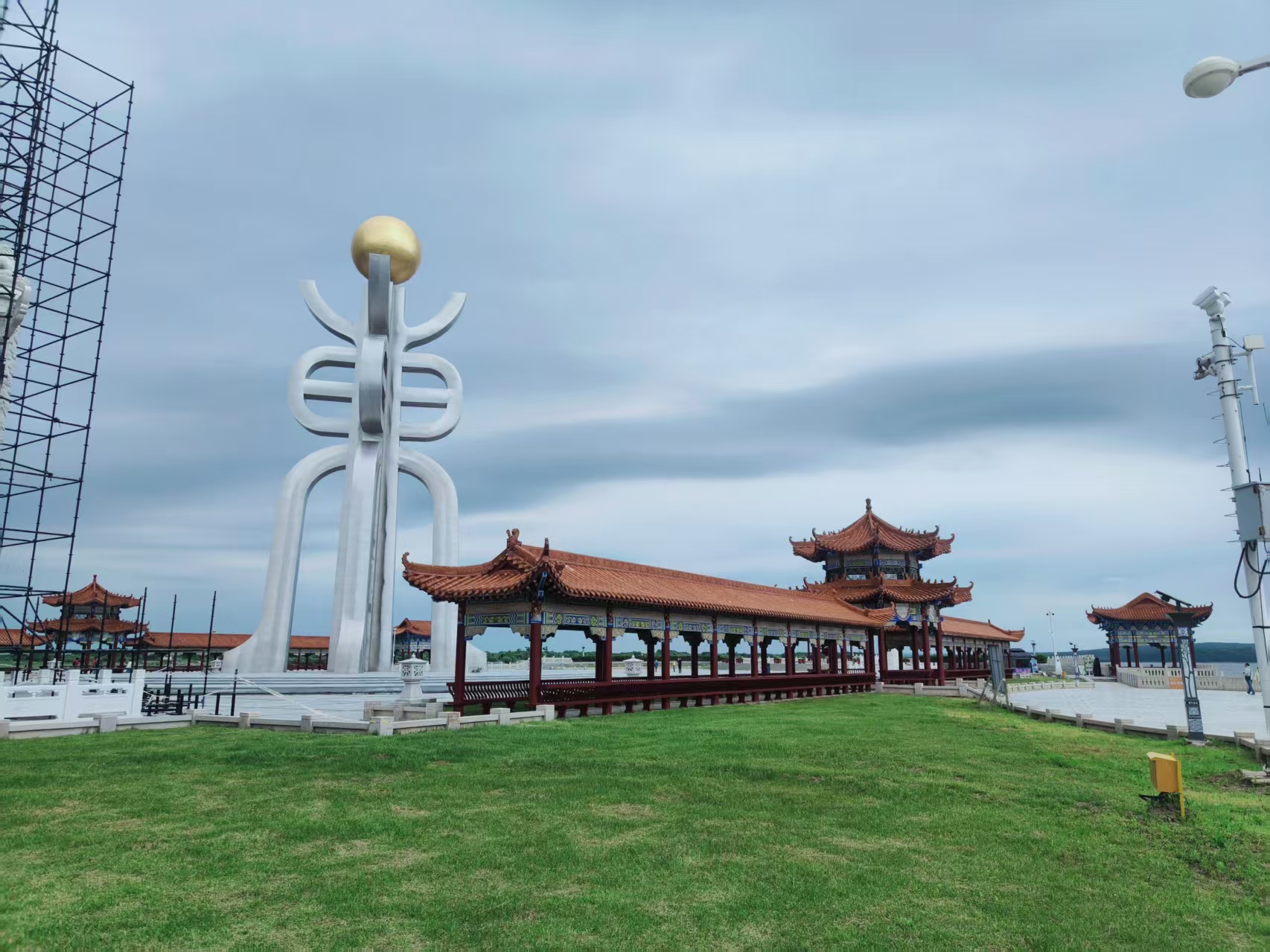 A scenic view of Jiamusi Walihuotun Chengzhi