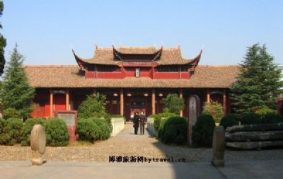 A scenic view of Jian Anfu Kongmiao