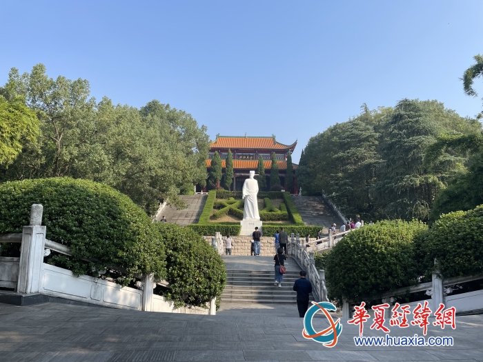 A scenic view of Jian Anfu Kongmiao