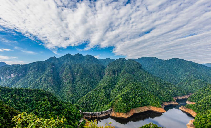 A scenic view of Jian Baikou Chengzhi
