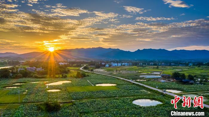 A scenic view of Jian Chatan Bei