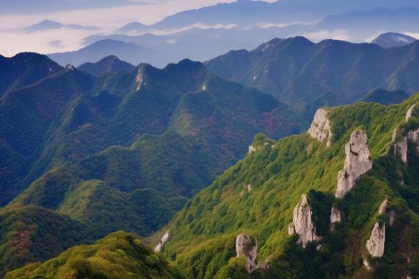 A scenic view of Jian Chatan Bei