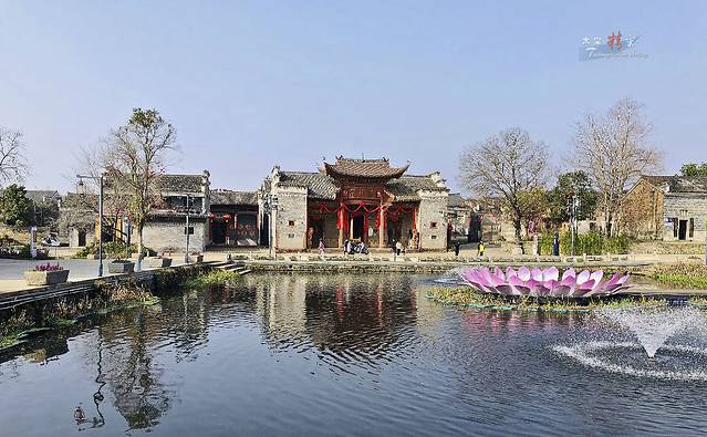 A scenic view of Jian Futiancun Chengjingtang