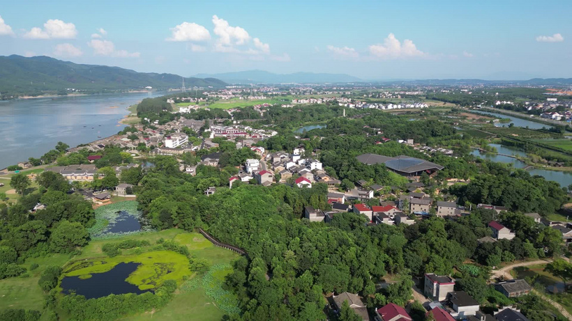 A scenic view of Jian Jizhou Yao Yizhi