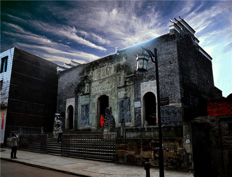 A scenic view of Jian Xiajiang Huiyi Jiuzhi