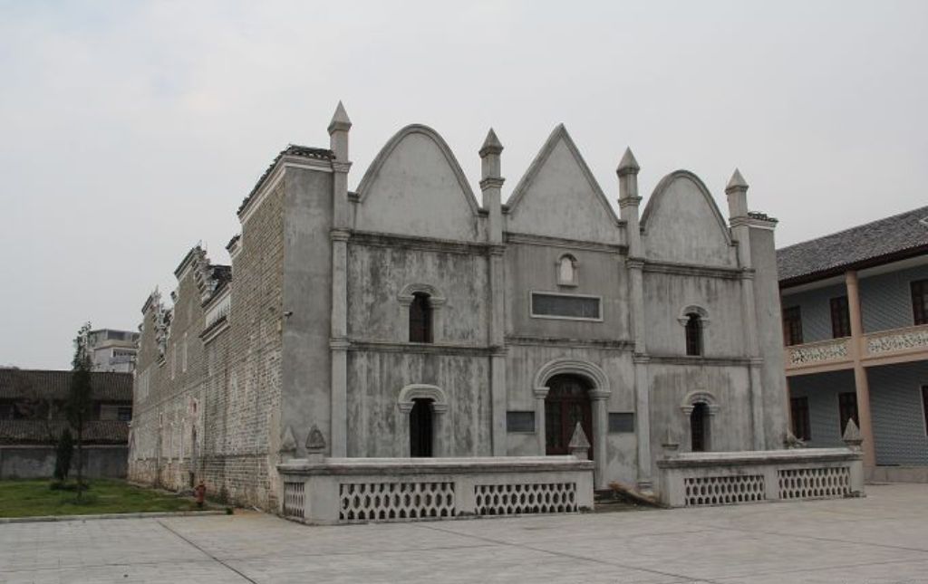 A scenic view of Jian Zhonggong Ganxinan Yici Dangdaihui Jiuzhi